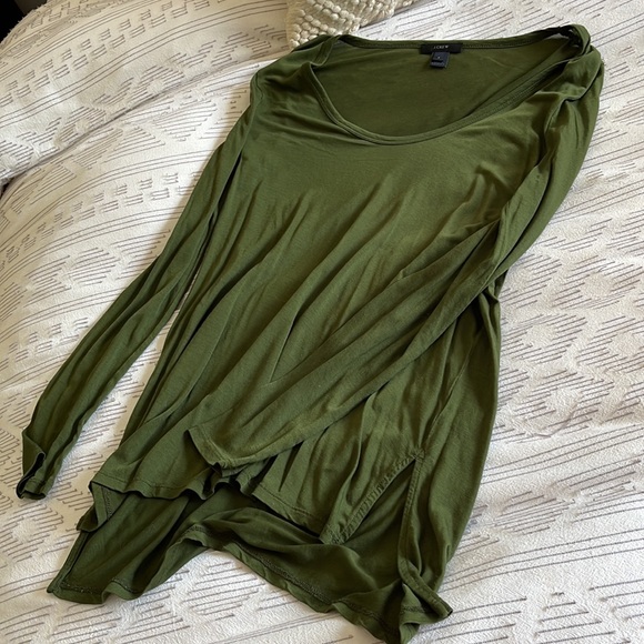JCrew tunic top, long sleeve - size S - Picture 3 of 3